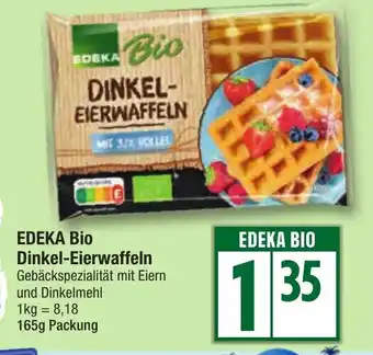 Edeka EDEKA Bio Dinkel-Eierwaffeln Angebot