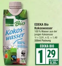 Edeka EDEKA Bio Kokoswasser Angebot