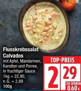 Edeka Flusskrebssalat Calvados Angebot