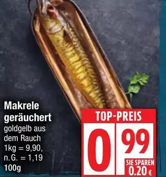 Edeka Makrele geräuchert Angebot