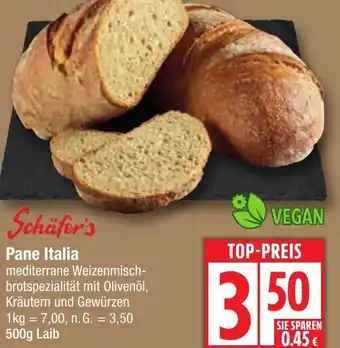 Edeka Schäfer's Pane Italia Angebot