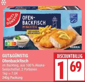 Edeka GUT&GÜNSTIG Ofenbackfisch Angebot
