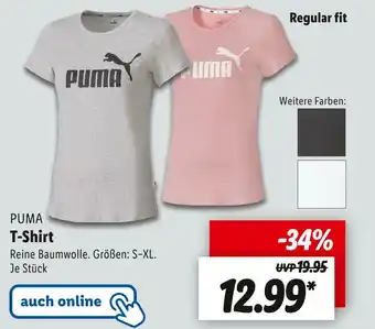 Lidl Puma t-shirt Angebot