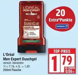 Edeka L'Oréal Men Expert Duschgel Angebot