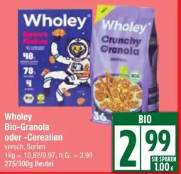 Edeka Wholey Bio-Granola oder -Cerealien Angebot