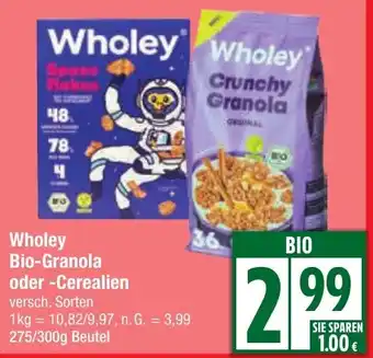 Edeka Wholey Bio-Granola oder -Cerealien Angebot