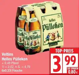 Edeka Veltins Helles Pülleken Angebot