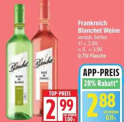 Edeka Frankreich Blanchet Weine Angebot
