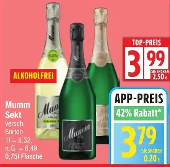 Edeka Mumm Sekt Angebot
