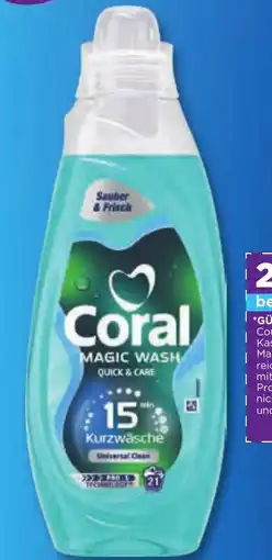 Edeka Coral Waschmittel Magic Angebot