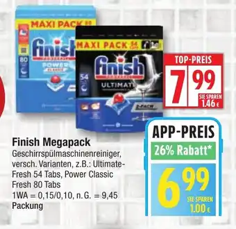 Edeka Finish Megapack Angebot