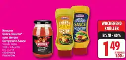 Edeka Homann Snack-Saucen* oder Werder Currywurst-Sauce Angebot