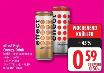 Edeka effect High Energy-Drink Angebot