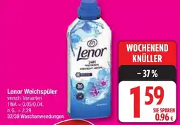 Edeka Lenor Weichspüler Angebot
