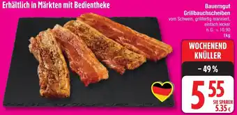 Edeka Bauerngut Grillbauchscheiben Angebot