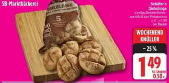 Edeka Schäfer's Dinkelinge Angebot