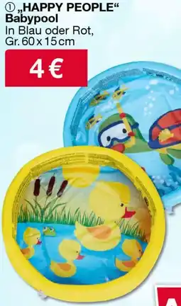 Woolworth HAPPY PEOPLE" Babypool Angebot