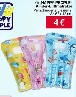 Woolworth HAPPY PEOPLE" Kinder-Luftmatratze Angebot