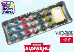 Woolworth HAPPY PEOPLE Solar-Luftmatratze Angebot