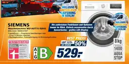 Expert Siemens waschmaschine wu14ut70 iq500 Angebot