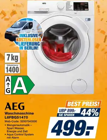 Expert Aeg waschmaschine l6fbg51470 Angebot