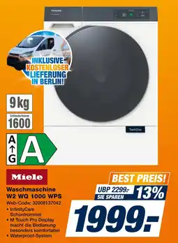 Expert Miele waschmaschine w2 wq 1000 wps Angebot