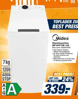 Expert Midea waschmaschine mf100t70b 12a Angebot