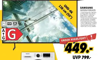 MEDIMAX Samsung tv uhd-4k gu55du7199uxzg Angebot