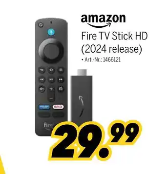 MEDIMAX Amazon fire tv stick hd (2024 release) Angebot