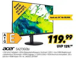 MEDIMAX Acer sa273g0bi Angebot