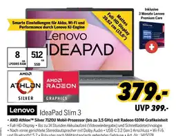 MEDIMAX Lenovo ideapad slim 3 Angebot