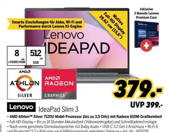 MEDIMAX Lenovo ideapad slim 3 Angebot