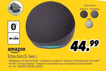 MEDIMAX Amazon echo dot (5. gen.) Angebot