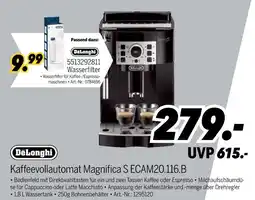 MEDIMAX Delonghi kaffeevollautomat magnifica s ecam20.116.b Angebot