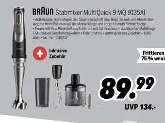 MEDIMAX Braun stabmixer multiquick 9 mq 9135xi Angebot