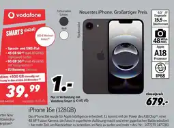 MEDIMAX Apple iphone 16e (128gb) Angebot