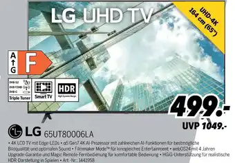MEDIMAX Lg 65ut80006la Angebot