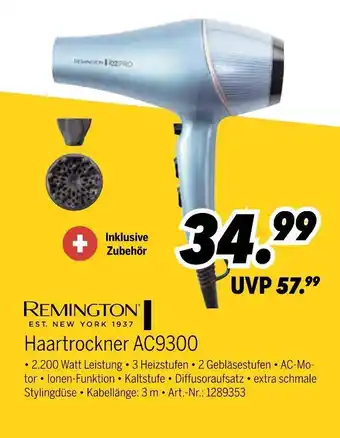 MEDIMAX Remington haartrockner ac9300 Angebot