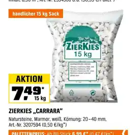 OBI Zierkies „carrara“ Angebot