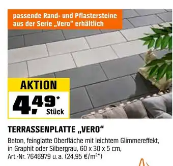 OBI Terrassenplatte „vero“ Angebot