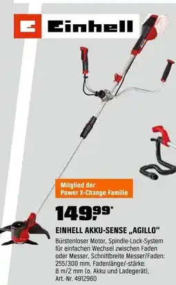 OBI Einhell akku-sense „agillo“ Angebot