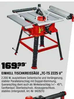 OBI Einhell tischkreissäge „tc-ts 2225 u“ Angebot