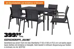 OBI Esstischgruppe kulina Angebot