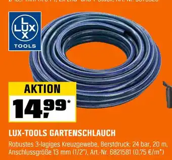 OBI Lux-tools gartenschlauch Angebot