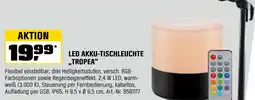 OBI Led akku-tischleuchte tropea Angebot