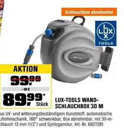 OBI Lux tools lux-tools wand-schlauchbox 30 m Angebot