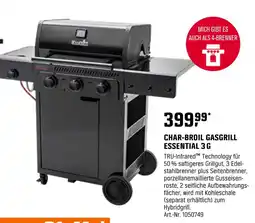 OBI Char-broil gasgrill essential 3 g Angebot