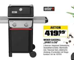 OBI Weber gasgrill „spirit e-210“ Angebot