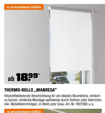 OBI Thermo-rollo „manresa“ Angebot