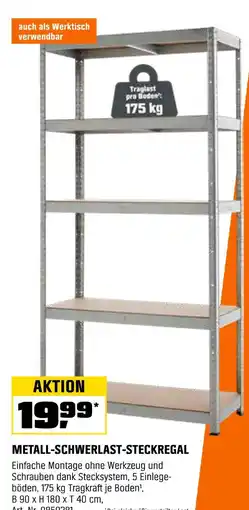 OBI Metall-schwerlast-steckregal Angebot